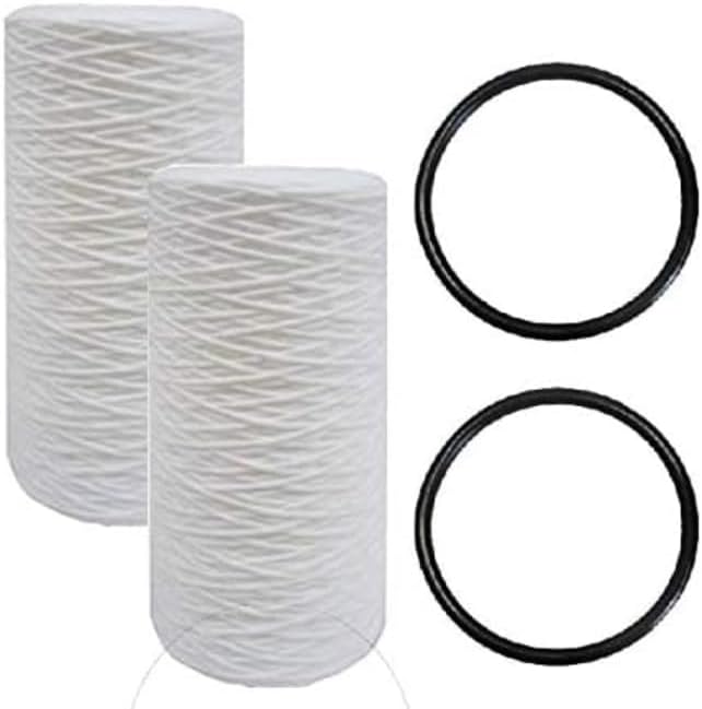 CFS Sediment Water Filter Replacement for Pelican PC40 PC600 10x4.5 2 Pack by CompleteFiltrationServices