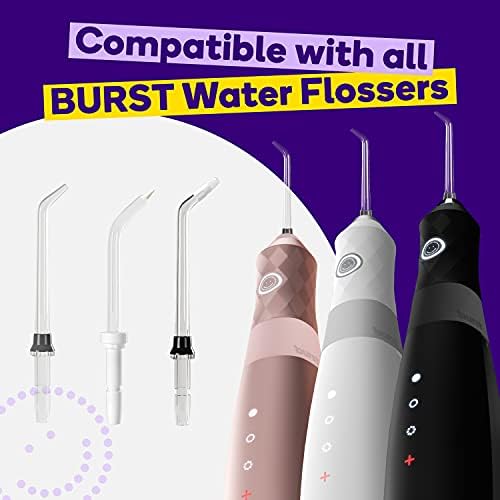 BURST Electric Water Flosser Replacement Tips (Ortho/2 Pack) - Image 4