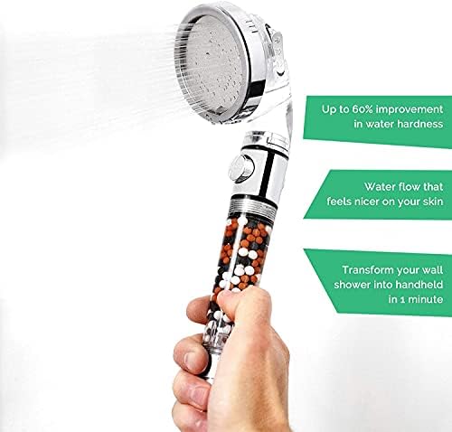 StoneStream Filtered Shower Head Handheld, High Pressure, for Hard Water - Image 6