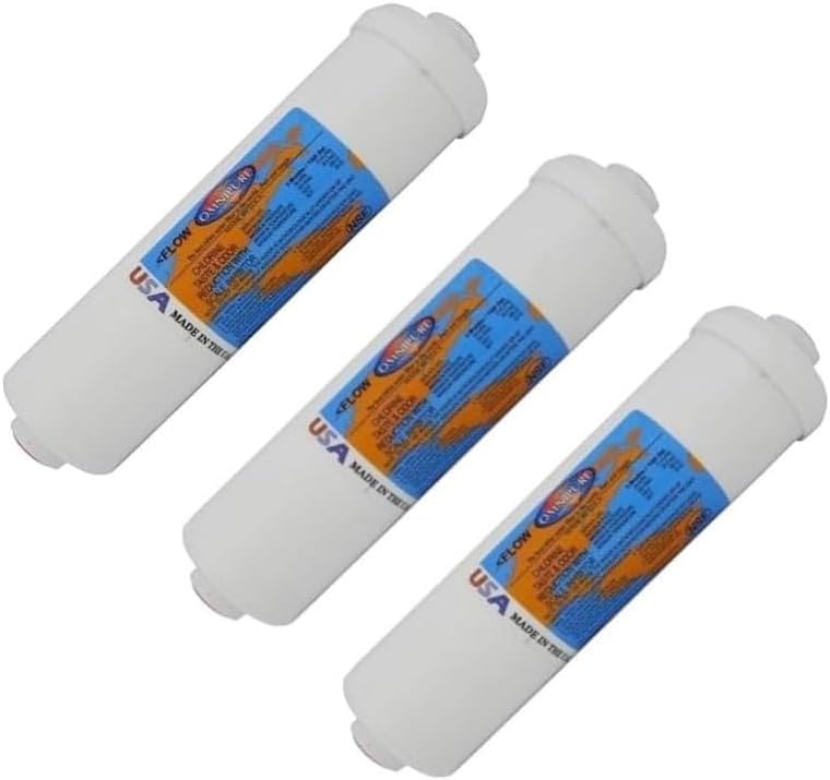 IPW Omnipure 10 in x 2.5 in GAC Filter, 3 Pack, K5586-CC by Isopure_WaterIPWINDUSTRIES