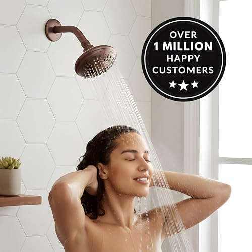 Aqua Elegante 6 Function Luxury Shower Head - 1.8 GPM - Oil-Rubbed Bronze - Image 7