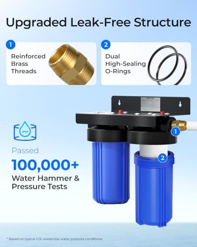 Waterdrop WF10FG Whole House Water Filter, Compatible with WHF21-FG - Image 6