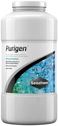 Seachem Purigen Organic Filtration Resin - Fresh and Saltwater 1L (167) by Seachem+Laboratories%2C+Inc.