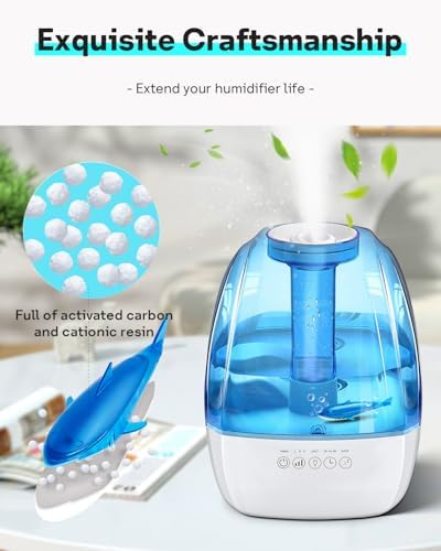 Leemone Humidifier Cleaning Shark for Humidifiers & Fish Tanks, 6 Pack - Image 6
