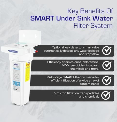 Smart Under Sink Water Filter System | Single | Filters 10,000 gallons | Crystal Quest - Image 7
