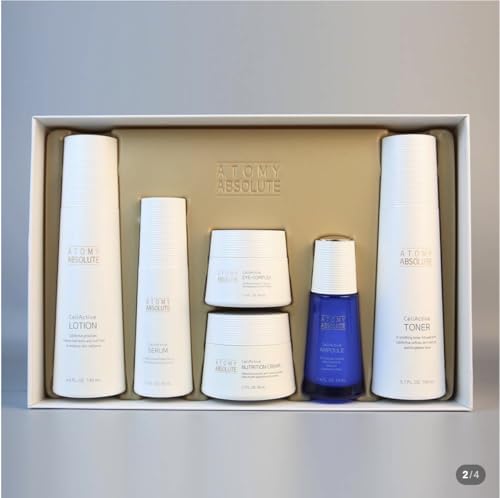 Absolute CellActive Skincare 6-Piece Set/Korean Skincare, Moisturizer, Serum, Ampoule, Eye Complex, Cream - Image 4