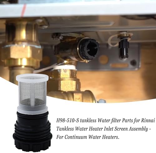 H98-510-S tankless Water Filter Parts for Rinnai Tankless Water Heater - Image 3
