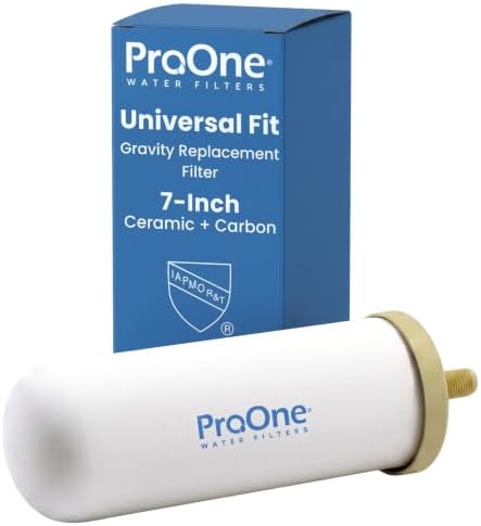 ProOne G-Series 7" Gravity Filter Replacement - Microplastics, Lead & PFAS by ProOneWaterFilters