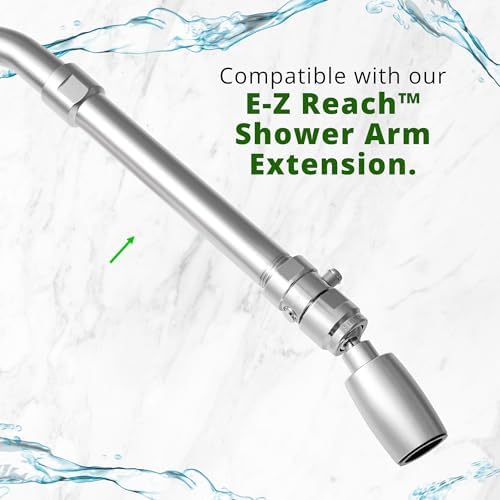 High Sierra® - CLASSIC™ Solid Lead-Free Metal 2.0 GPM Award Winning. High Pressure Shower Head with Trickle Valve. Patented Nozzle Never Clogs - Polished Chrome Finish - Image 6