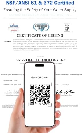 Frizzlife LP365 Smart Water Monitor and Automatic Shutoff Valve - 0.01GPM Ultrasonic Micro Leak Detection, APP Wi-Fi Remote Control, Real-Time Flow/Temp Alarm, 24/7 Water Usage Reports, 3/4" and 1" - Image 6