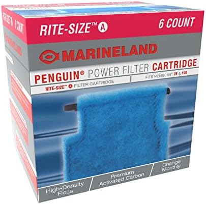 Marineland Penguin Rite-Size Cartridge,power filter cartridge, fit penguin 75 & 100,6 count - Image 4