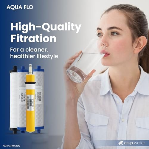 Aqua Flo Platinum 1240 RO Filter Replacement Kit with 50 GPD Membrane - Image 6