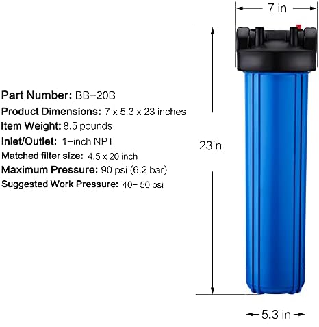 O Ring for Geekpure 4.5"x10" and 4.5"x20" Whole House Filter Housing (Special for Blue Housing) - Image 2