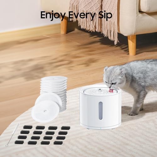 16 PCS Upgraded Filter Unit 3.0 Pet Cat Water Fountain Filters Fit For Solo 2/Solo SE, 3 Pro/2S/3, Including Replacement Filters and Replaced Foam Pump Filter (16 pcs) - Image 7