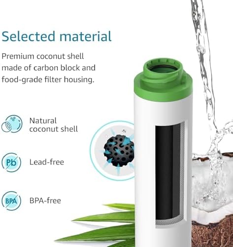 AQUA CREST FQK2J Water Filter Replacement for GE FQK2J, FQK1K, 2 Pack - Image 6