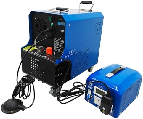Central Air Conditioner Pipeline Cleaning Machine for 0.24″-0.79″ Pipe, 110V/220V 370W Condenser Pipe Descaling Machine with High-Pressure Water Gun & Foot Switch & 24.93ft Flexible Shaft - Image 7