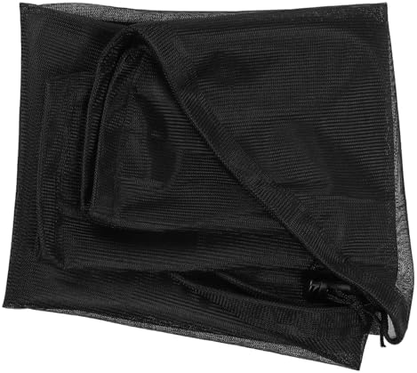 Mesh Drawstring Rain Drum Cover Leaf Filter Screen for Water Collection Buckets, Tank Protector, Practical Polyester Cloth Outdoor Garden Net Screen (Dia 100cm) - Image 7