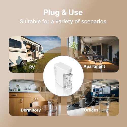 PR1-P Countertop Reverse Osmosis Water Filter System, 5 Stage RO Filtration - Image 7