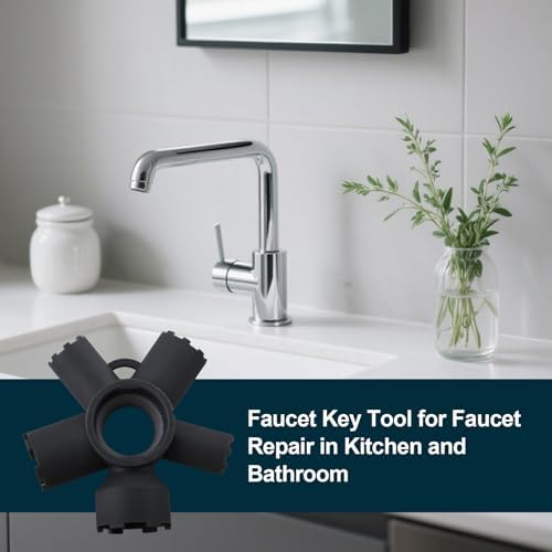 Faucet Aerator Removal Tool, Faucet Key Tool for Faucet Repair in Kitchen and Bathroom, 10-in-1 Aerator Key for Sink Faucet in Size M16.5,M18.5,M21.5,M22,M24,M28,TT,TF,STD,TJ - Image 7
