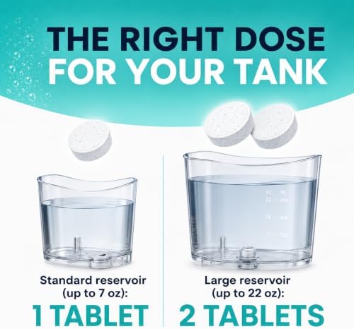 Berkland Water Flosser Cleaning Tablets - Up to 1 Year Supply - Image 7