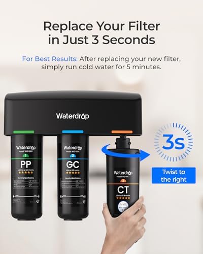 Waterdrop WD-10CT Water Filter Replacement for Waterdrop TSA & TSB 3-stage - Image 7