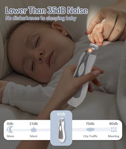 YASEW Baby Grooming Kit with Electric Nail Trimmer, Newborn Essentials - Image 7
