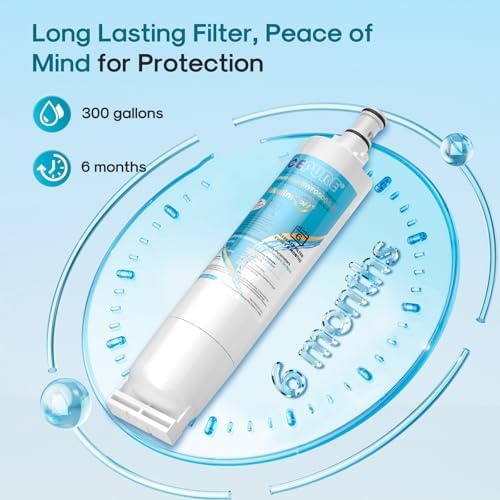ICEPURE Alkaline 4396508 Refrigerator Water Filter Replacement for EDR5RXD1, EveryDrop Filter 5, Whirlpool 4396510, 4392857, 4396547, 9085, NL300, LC400V, PNL240V, WF-NLC240V WF285, Enhances PH, 5Pack - Image 7
