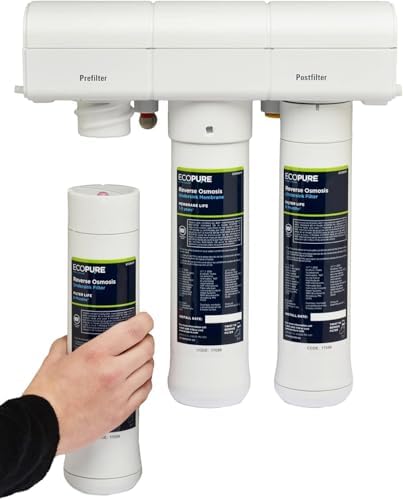 EcoPure Reverse Osmosis Filter and Membrane Set - Includes Membrane ECOROM and Pre/Post Filter Set ECOROF - Plus Reminder Tag - NSF Certified Authentic OEM Parts for ECOP30 RO Unit - EcoPure Only - Image 6