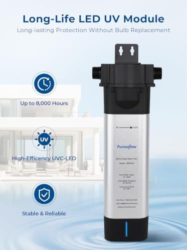 Whole House LED UV Water Filter System 12 GPM - Image 7