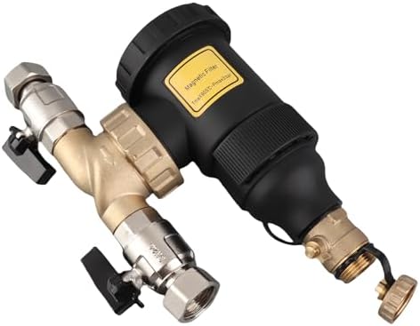 Magnetic Boiler Filter Efficient Filtration Wall Mounted Brass Heating Filter 3/4 Inch Connector - Image 7