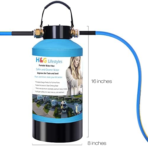 H&G Lifestyles Whole House Water Filtration System Portable Water Softener and Water Filter Bundles - Image 7