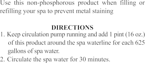 SpaChoice 1-Pint 4-Pack Premium Metal Free, Metal Gone for Spa Hot Tub - Image 4
