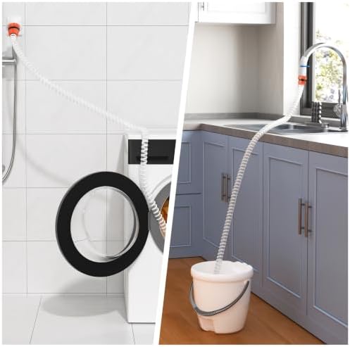 6FT Dog Shower Attachment, Slip-On Tub Faucet Sprayer Hose - Image 5