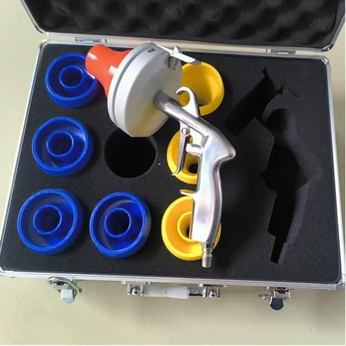 Air Powered Pipe Flushing Kit with 9 Nozzles and Sponge Projectiles for Industrial Tube Maintenance,Fits 6-51mm Id - Image 6