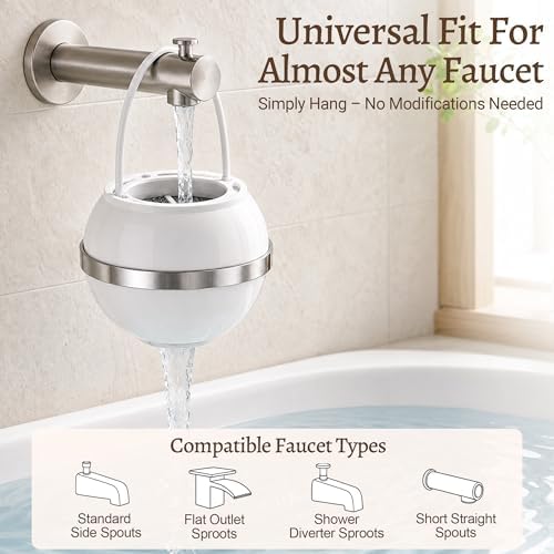 Bathtub Water Filter for Tub Faucet, BPA-Free, Easy Install - Image 6