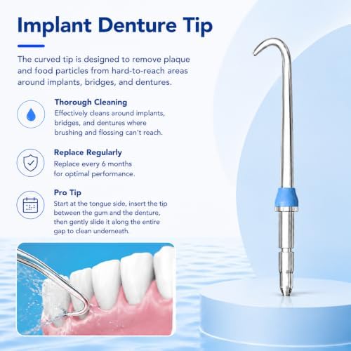 Replacement Heads for Waterpik, Replacement Tips Picks for Water Flosser - Image 7
