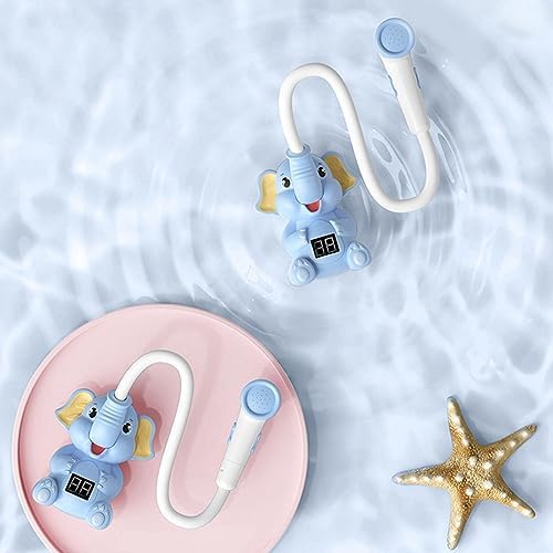 Baby Bath Shower Head with Thermometer and Flexible Hose (Style 2) - Image 7