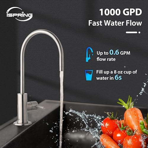 iSpring RO1000-ORB Tankless Reverse Osmosis System, 1000 GPD Fast High Flow - Image 7