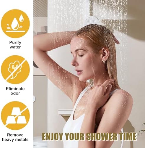 Replacement Shower Filter compatible with Jolie Shower Head Filter,3 Pcs - Image 5