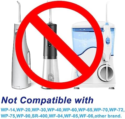 Flosser Replacement Tips for Waterpik Water Flosser, Replacement Tips Compatible with Waterpik Water Flossers and Other Brand Oral Irrigators, Plaque Remove Brisles Tips(6-Pack) - Image 6