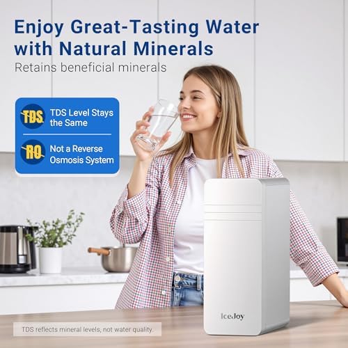 IceJoy CTO Under Sink Water Filter, for 3-Stage Ultra-Filtration System, High Capacity 2000 Gallons, 1 Pack - Image 4