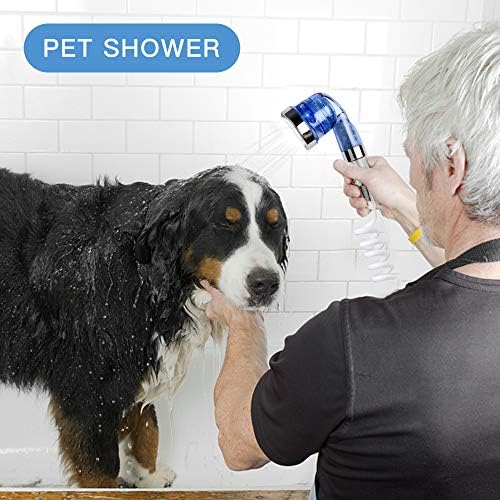 Sink Faucet Hose Sprayer Akamino Hair Washing Hand Shower Spray Faucet Attachment with Hose for Indoor Outdoor Kitchen Bathroom Tool Rinser - Image 7
