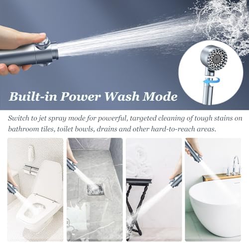 FEELSO Filtered Shower Head with Handheld, High Pressure Shower Filter Head - Image 7