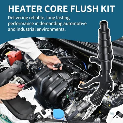 Coolant Flush Gun & Heater Core Flush Kit – Lever Action Air for 19-40mm Hoses, Automotive Cooling System Cleaning Tool - Image 7