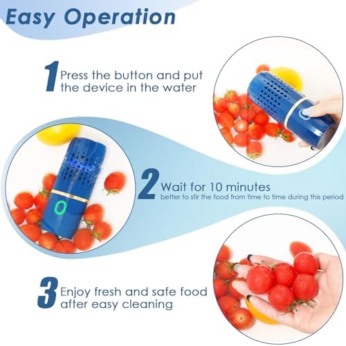 Cudinham Fruit and Vegetable Purifier Cleaner Washing Machine Capsule Shape - Image 6