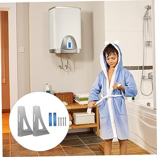 Stainless Steel Water Heater Wall Holder Bracket, 1 Pair - Image 7