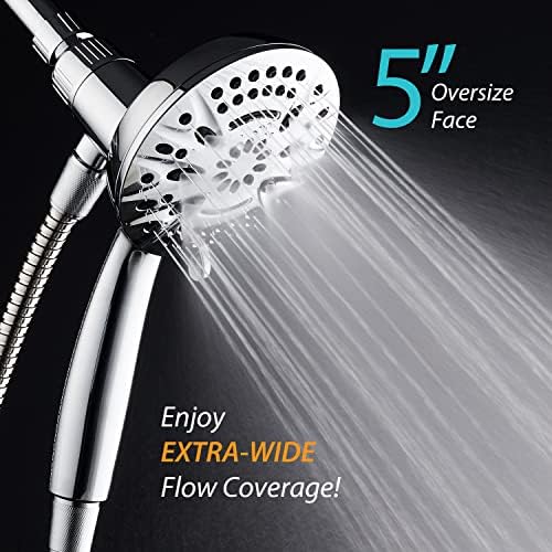 AquaDance New Magnetic Docking 8-setting High Pressure Handheld Shower Head - Image 6