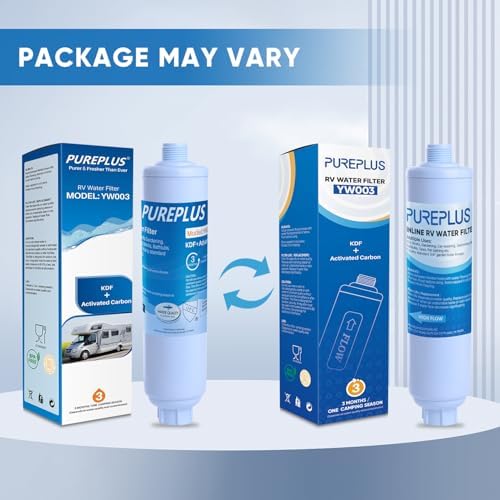 PUREPLUS RV Water Filter System for Garden, Pool, Spa, RV, Camper, Marine, Boat Hose, for Drinking, Car Washing, Gardening, Planting, Reduces Chlorine, Heavy Metals, Odors, 2PACK - Image 7