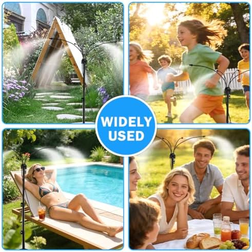 Stand Misters for Outside Patio, Portable Water Misters for Mist Playing - Image 7