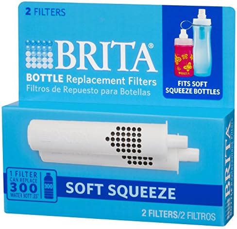 Brita Soft Squeeze Water Filter Bottle Replacement Filters, 2 Count - Image 3